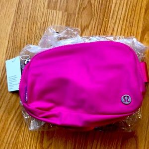 NWT Sonic Pink Lululemon fanny pack or belt bag.